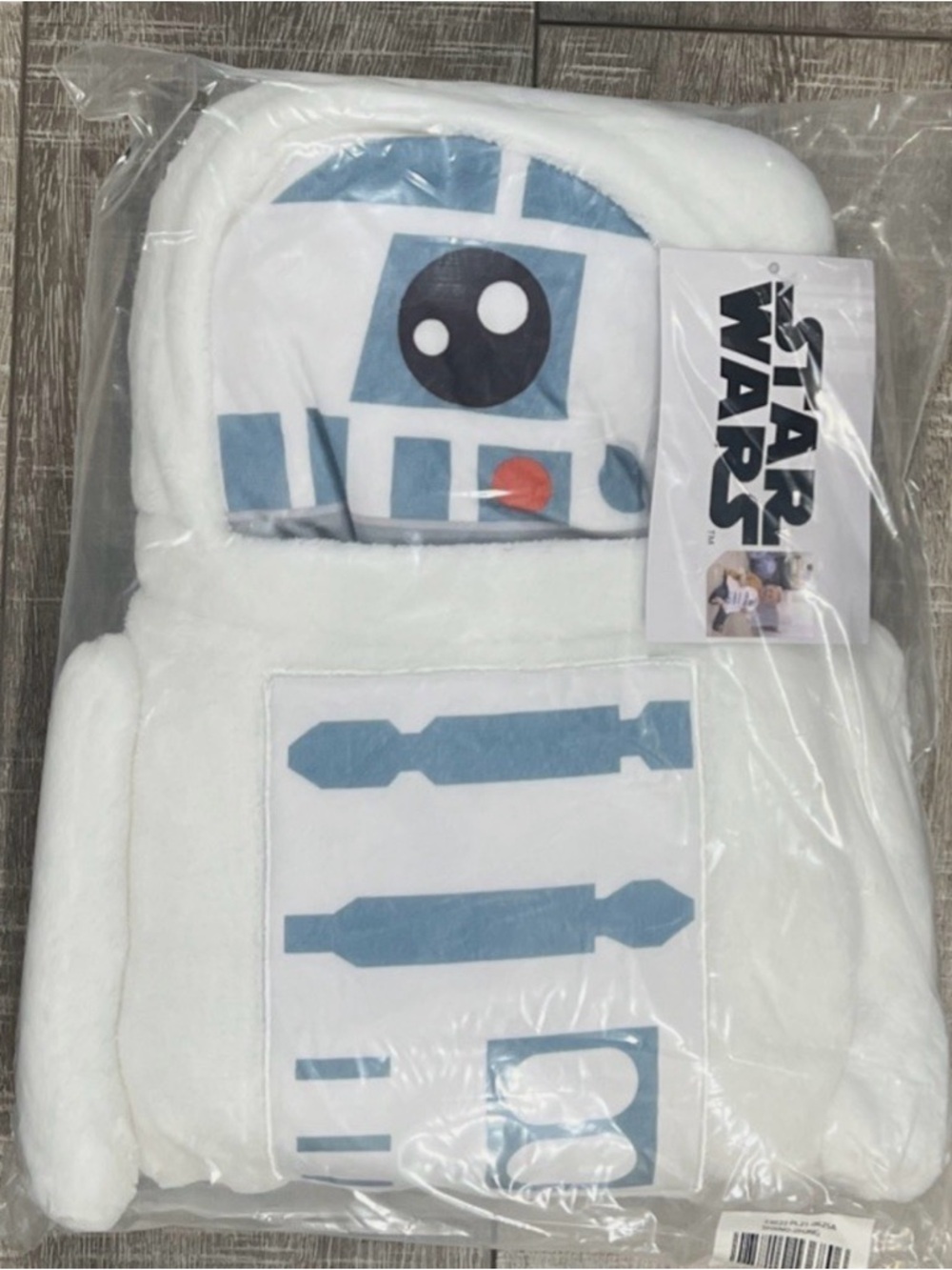 Disney Star Wars C3PO Plush Character Toddler Blanket 30x40 New NWT